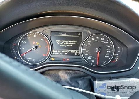 2017 Audi A4 Ultra Premium from USA, damaged, VIN WAUGMAF44HN030312